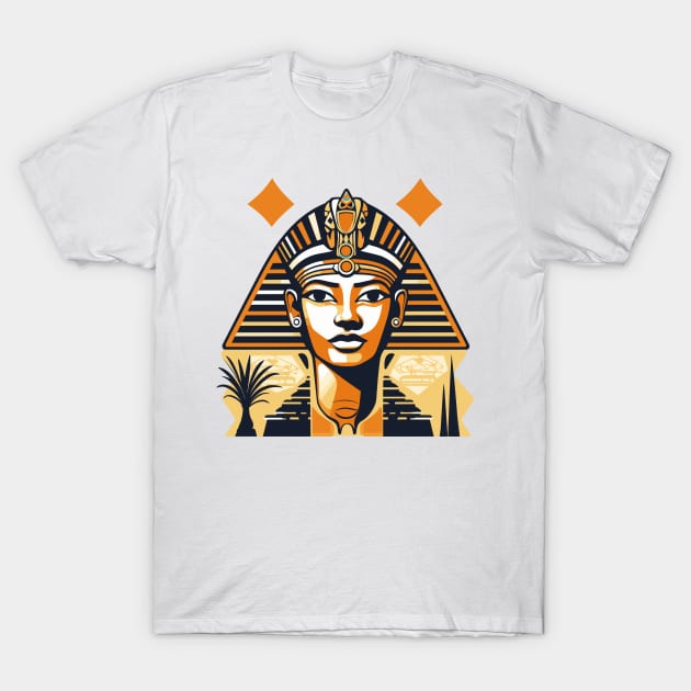 Ancient Egypt Egyptian Culture Unveiled: Mythical Symbols and Luxurious Heritage T-Shirt by FK